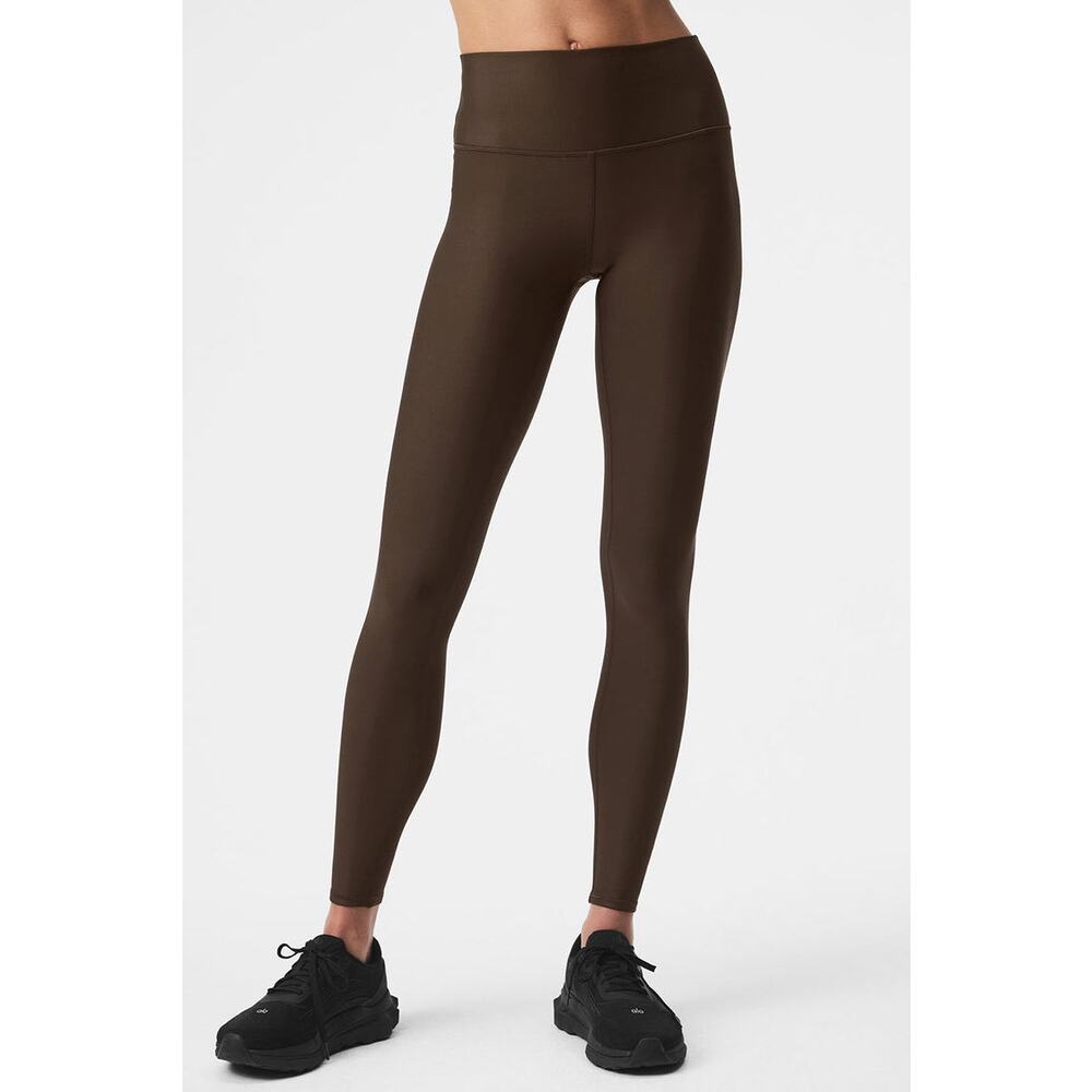 Alo 7/8 HIGH-WAIST AIRLIFT LEGGING espresso size Small